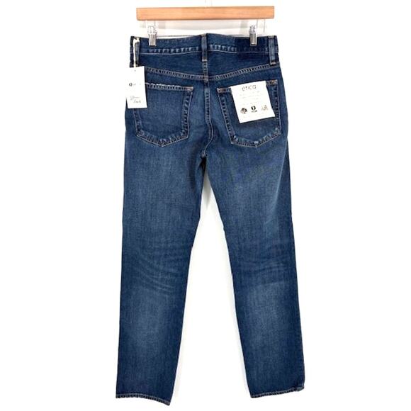 ETICA “The Racer” Straight Leg Jeans in Medium Lennox Blue Wash – Size 30 - Picture 7 of 11